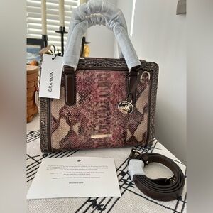 NWT BRAHMIN BRINDLE POTOMAC PURSE